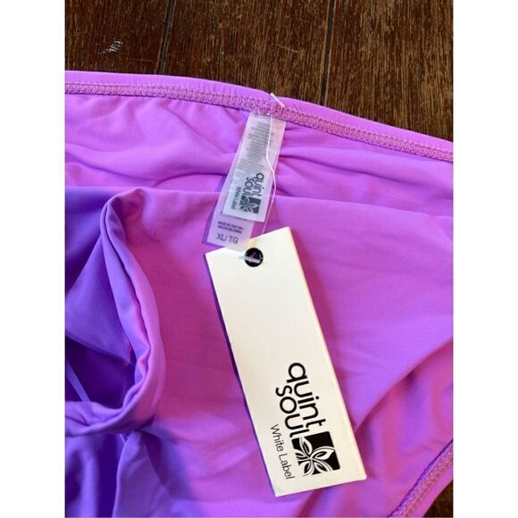 Quintsoul Women's Low Rise Bikini Bottom with Side Strings - Picture 4 of 4